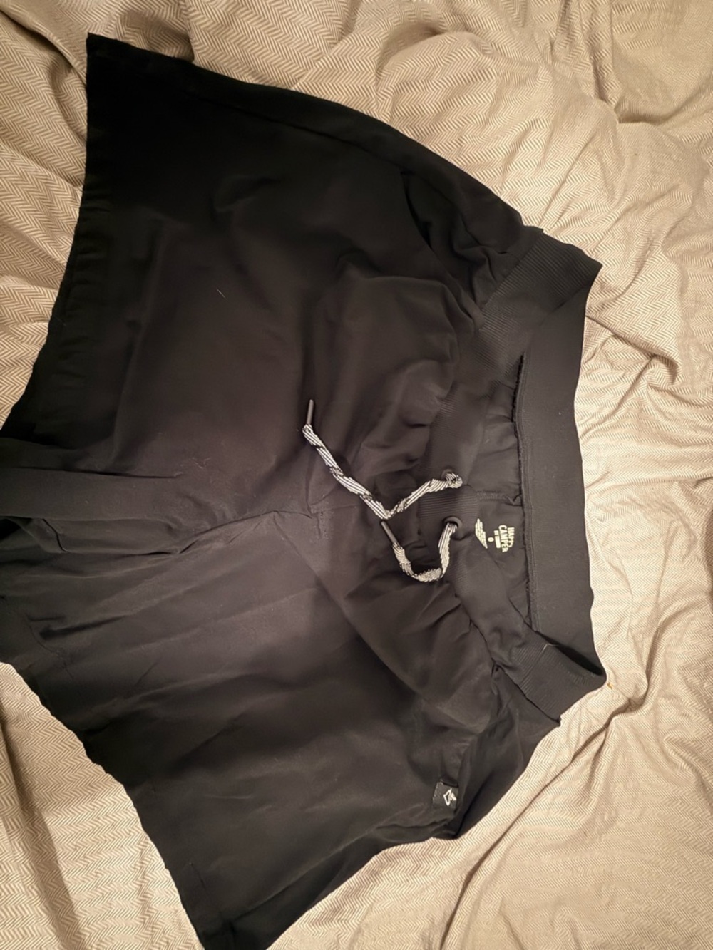 Athletic Drawstring Performance Shorts - Black